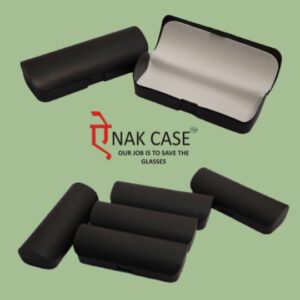paramount normal eyeglass case – durable polypropylene protective box