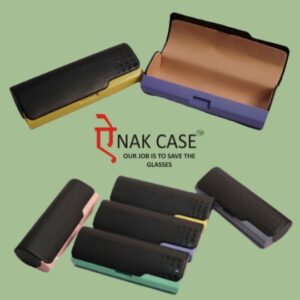 blue berry normal eyeglass case – premium polypropylene protection