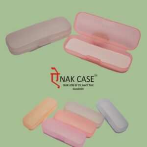 crysta normal hard spectacle case – durable polypropylene glasses box